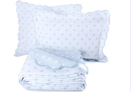 Colcha Luna Azul cuna 110x130